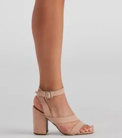 Windsor. Step It Up Faux Nubuck Block Heels 29 Windsor. Step It Up Faux Nubuck Block Heels -Bridal Dresses popular shop 07401 2585 3