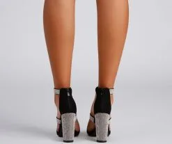 Windsor. Sparkle Scene Rhinestone Chrome Block Heels 15 Windsor. Sparkle Scene Rhinestone Chrome Block Heels -Bridal Dresses popular shop 07401 2587 4