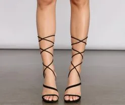 Windsor. So Sleek Lace-Up Heels -Bridal Dresses popular shop 07401 2699 3 2f53c5da a833 4857 9714 e58c7edab1d3