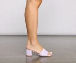 Windsor. Trendsetting Queen Heeled Mules -Bridal Dresses popular shop 07401 2724 4