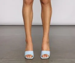 Windsor. Trendy Basic Square Toe Mules -Bridal Dresses popular shop 07401 2728 3