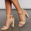 Windsor. Stylish Staple Faux Nubuck Block Heels -Bridal Dresses popular shop 07401 2806 1