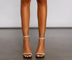 Windsor. So Fire Rhinestone PVC Strappy Heels -Bridal Dresses popular shop 07401 3002 4