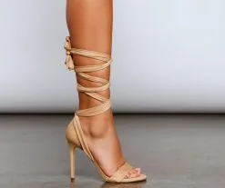 Windsor. Strut It Lace-Up Stiletto Heels -Bridal Dresses popular shop 07401 3121 4