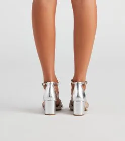 Windsor. Future Glam Rhinestone Block Heels -Bridal Dresses popular shop 07401 3133 4