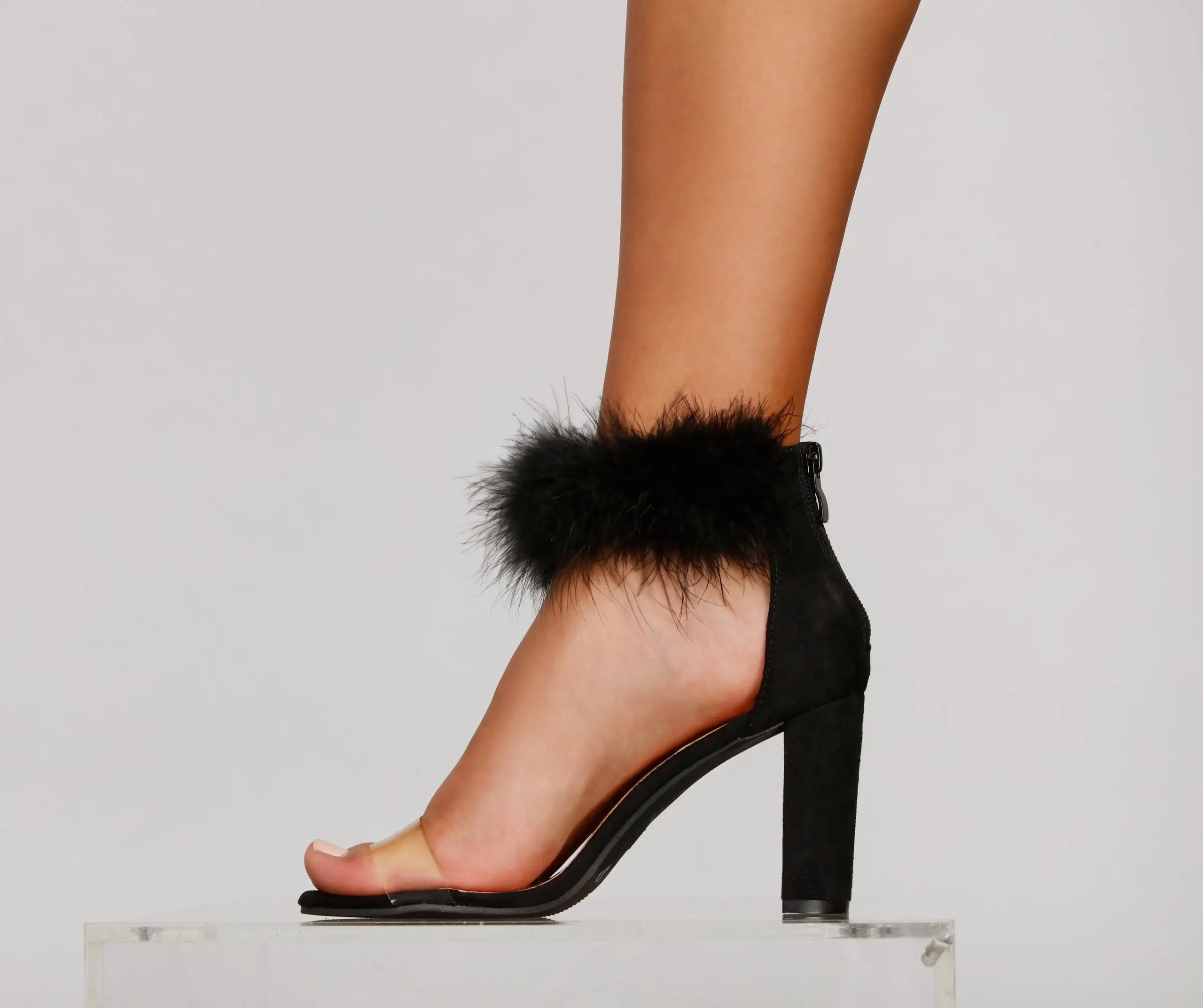 Windsor. Marabou's Most Wanted Block Heels 3 Windsor. Marabou's Most Wanted Block Heels