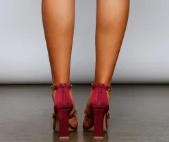 Windsor. Luxe Accents Triple Strap Heels 21 Windsor. Luxe Accents Triple Strap Heels -Bridal Dresses popular shop 07401 3484 5 801dc34c c44d 447a 8768 18ccb4ae3005