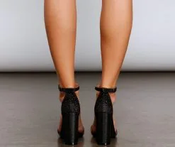 Windsor. So Glam Glitter Mesh Block Heels 11 Windsor. So Glam Glitter Mesh Block Heels -Bridal Dresses popular shop 07401 3496 5