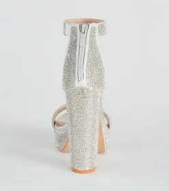 Windsor. Stroke Of Midnight Rhinestone Heels -Bridal Dresses popular shop 07401 3566 4