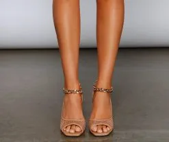 Windsor. Unstoppable Edge Netted Chain Peep Toe Heels 20 Windsor. Unstoppable Edge Netted Chain Peep Toe Heels -Bridal Dresses popular shop 07401 3575 4