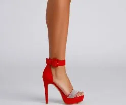 Windsor. The Main Event Rhinestone Platform Stiletto Heels 8 Windsor. The Main Event Rhinestone Platform Stiletto Heels -Bridal Dresses popular shop 07401 3595 3