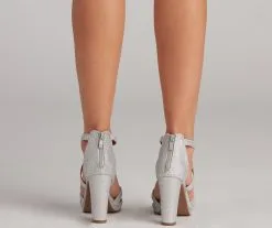 Windsor. Glitzy And Glamorous Glitter Platform Heels -Bridal Dresses popular shop 07401 3621 4