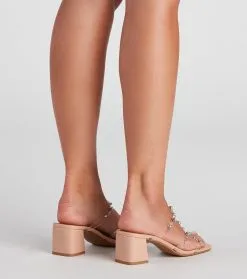 Windsor. Studded PVC Caged Strap Mules -Bridal Dresses popular shop 07401 3789 4 6fa74dce b47c 412c 81fd 432adb7247e1