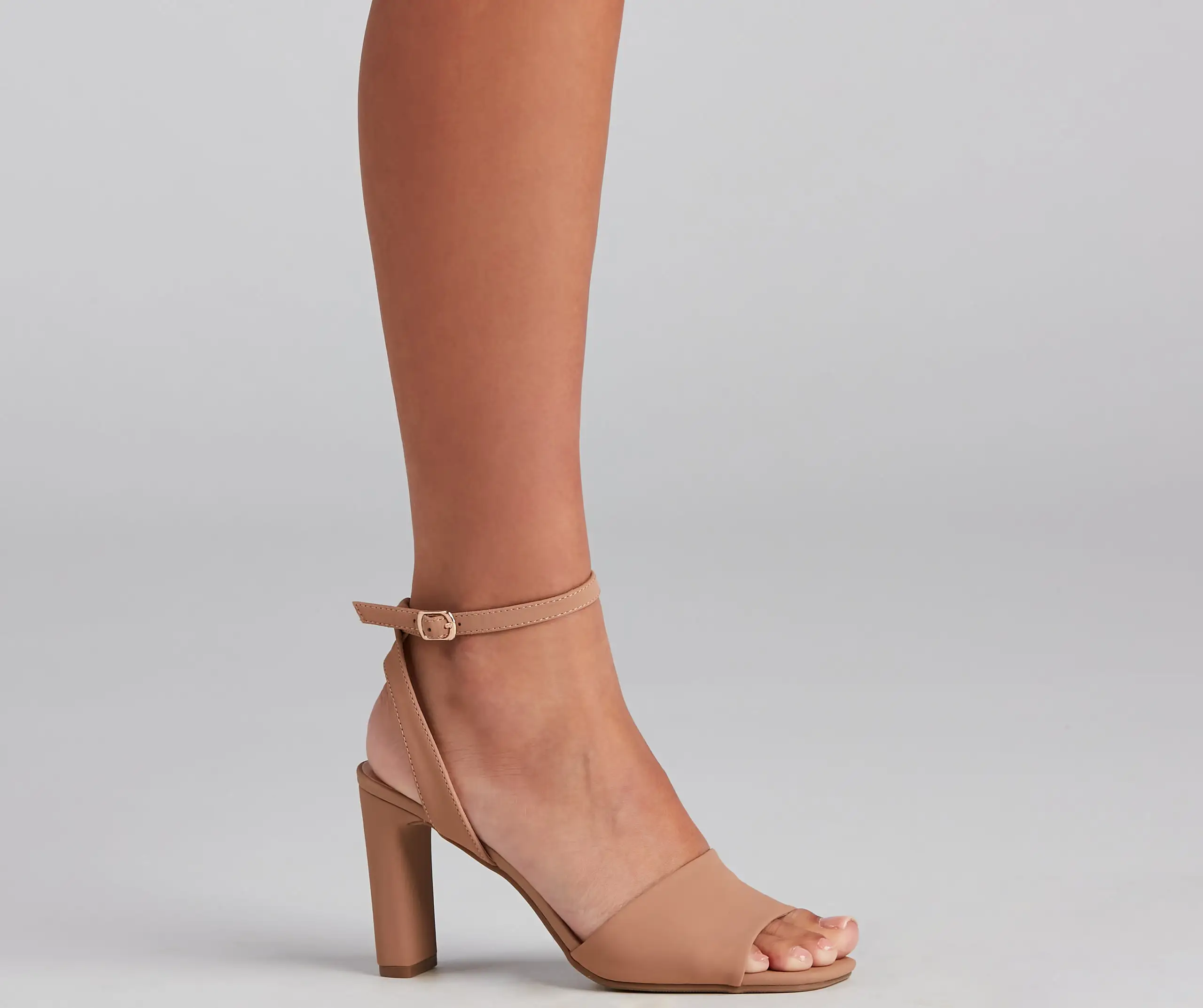 Windsor. Business Or Pleasure Nubuck Block Heels 5 Windsor. Business Or Pleasure Nubuck Block Heels - Image 3