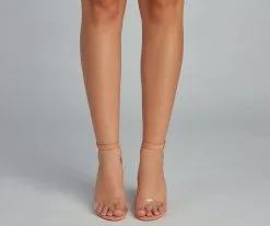 Windsor. Always Chic PVC Faux Suede Heels -Bridal Dresses popular shop 07401 3824 3