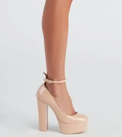 Windsor. Playful Icon Chunky Platform Pumps -Bridal Dresses popular shop 07401 4055 3