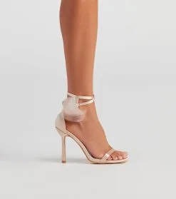 Windsor. Glam Girl Vibes Satin Stiletto Heels -Bridal Dresses popular shop 07401 4075 3