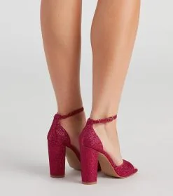 Windsor. Own This Shine Glitter Block Heels 9 Windsor. Own This Shine Glitter Block Heels -Bridal Dresses popular shop 07401 4097 4