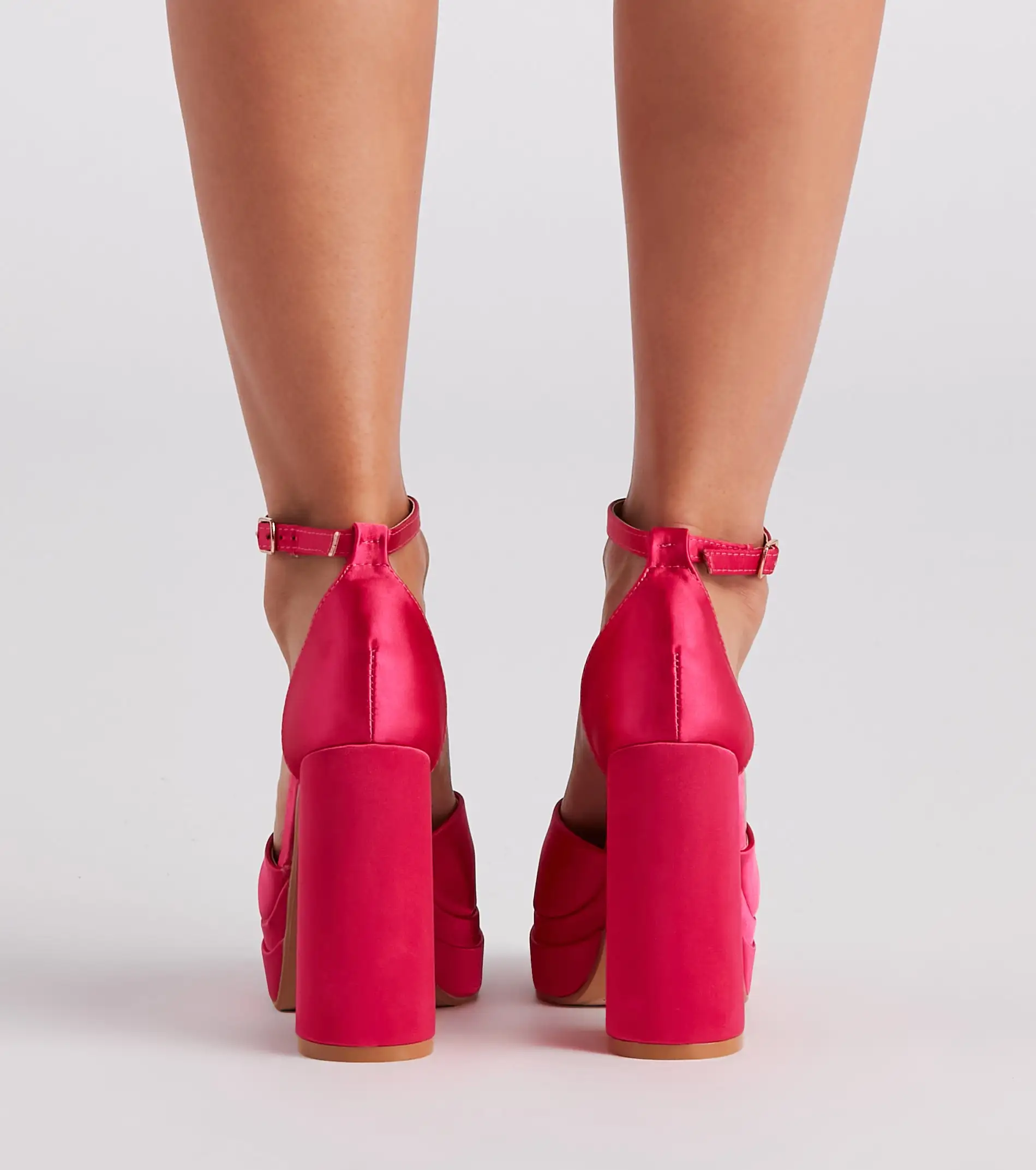 Windsor. Something New Satin Platform Heels 10 Windsor. Something New Satin Platform Heels - Image 8