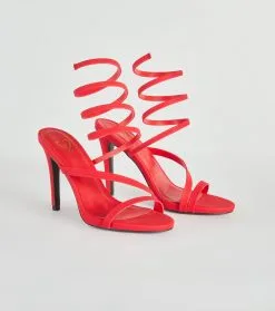 Windsor. Amp It Up Spiral Stiletto Heels