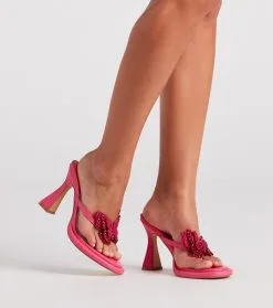 Windsor. Ultimate Glam Girl Rhinestone Butterfly Stiletto Heels