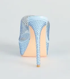 Windsor. She's So Sassy Rhinestone Platform Stiletto Mules 9 Windsor. She's So Sassy Rhinestone Platform Stiletto Mules -Bridal Dresses popular shop 07401 4318 4