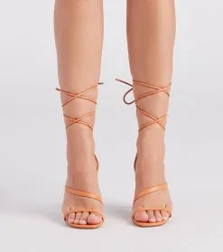 Windsor. So Sleek Lace-Up Heels -Bridal Dresses popular shop 07401 4345 2