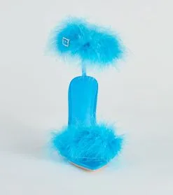 Windsor. Simply Irresistible Marabou Stiletto Heels 8 Windsor. Simply Irresistible Marabou Stiletto Heels -Bridal Dresses popular shop 07401 4356 3