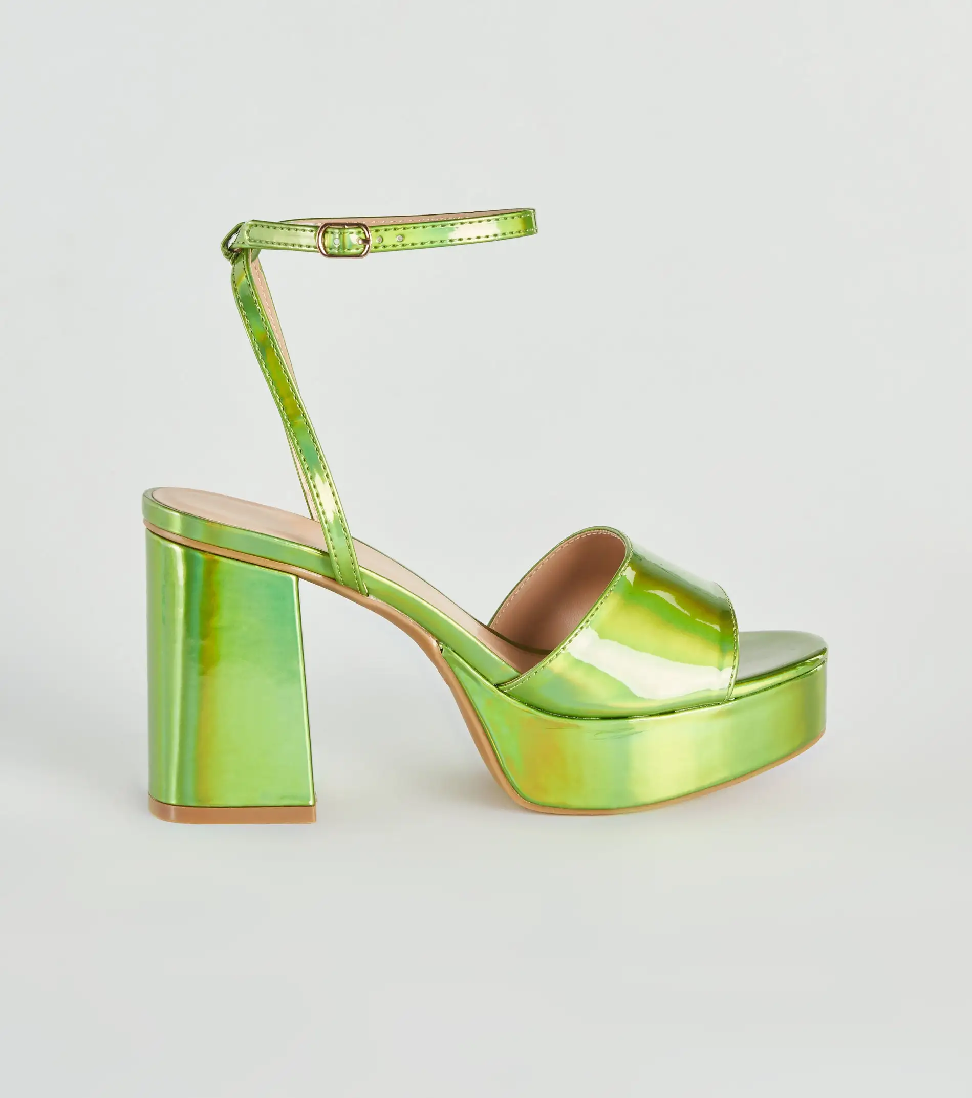 Windsor. Just Like That Chrome Platform Heels 8 Windsor. Just Like That Chrome Platform Heels - Image 6