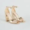 Windsor. Party Savvy Metallic Block Heels -Bridal Dresses popular shop 07401 4388 1