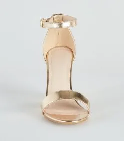 Windsor. Party Savvy Metallic Block Heels -Bridal Dresses popular shop 07401 4388 3