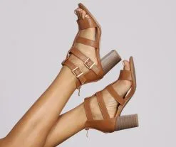 Windsor. Caged And Chic Block Heels -Bridal Dresses popular shop 07404 0513 1