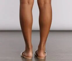 Windsor. Faux Leather Wide Strap Slide Sandal -Bridal Dresses popular shop 07404 0589 3