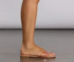 Windsor. At Ease Simple Clear Sandals -Bridal Dresses popular shop 07404 0653 5