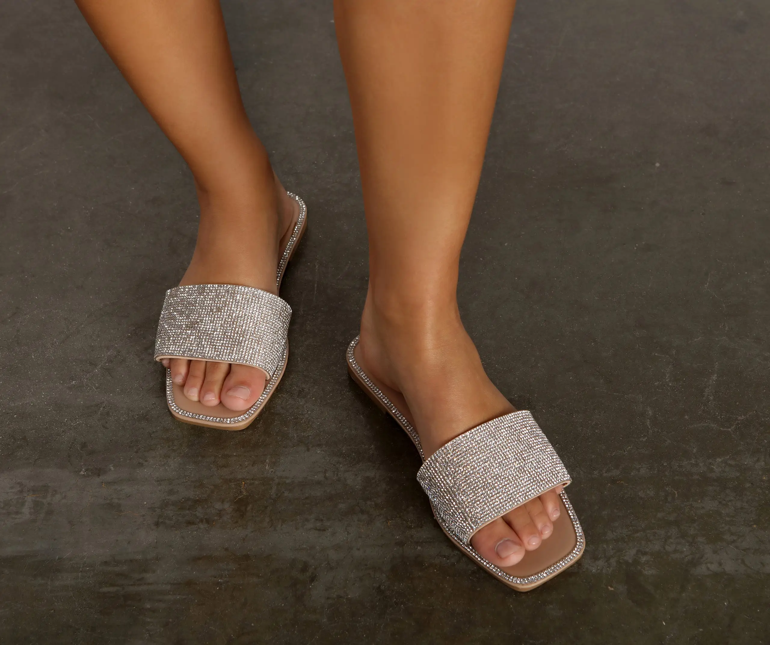 Windsor. All That Luxe Rhinestone Sandals 3 Windsor. All That Luxe Rhinestone Sandals