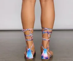 Windsor. Tie-Dye Dreams Lace Up Sandals -Bridal Dresses popular shop 07404 0818 6 8a76670c beb5 44b0 a6c5 5f2c3b940a3a