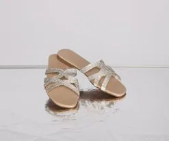 Windsor. All The Bling Rhinestone Sandals