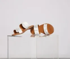 Windsor. Fierce And Glam Vibes Slip-On Sandals