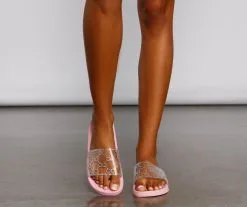 Windsor. Pool Party Rhinestone PVC Slides -Bridal Dresses popular shop 07404 0964 2