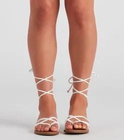 Windsor. Up My Alley Lace-Up Sandals -Bridal Dresses popular shop 07404 0982 3