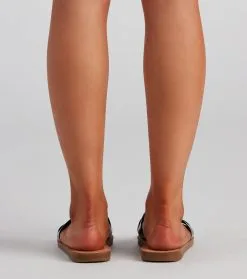 Windsor. Minimalistic Chic PU Woven Sandals -Bridal Dresses popular shop 07404 1061 5