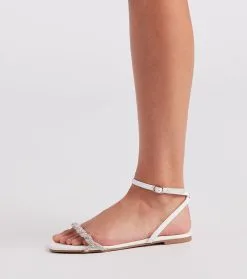 Windsor. Hint Of Radiance Rhinestone Flat Sandals -Bridal Dresses popular shop 07404 1091 3 f5e247b0 8cc1 495a 8678 f40c7b99ee44