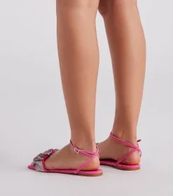 Windsor. Diva Vibes Ruched Rhinestone Sandals 9 Windsor. Diva Vibes Ruched Rhinestone Sandals -Bridal Dresses popular shop 07404 1106 4