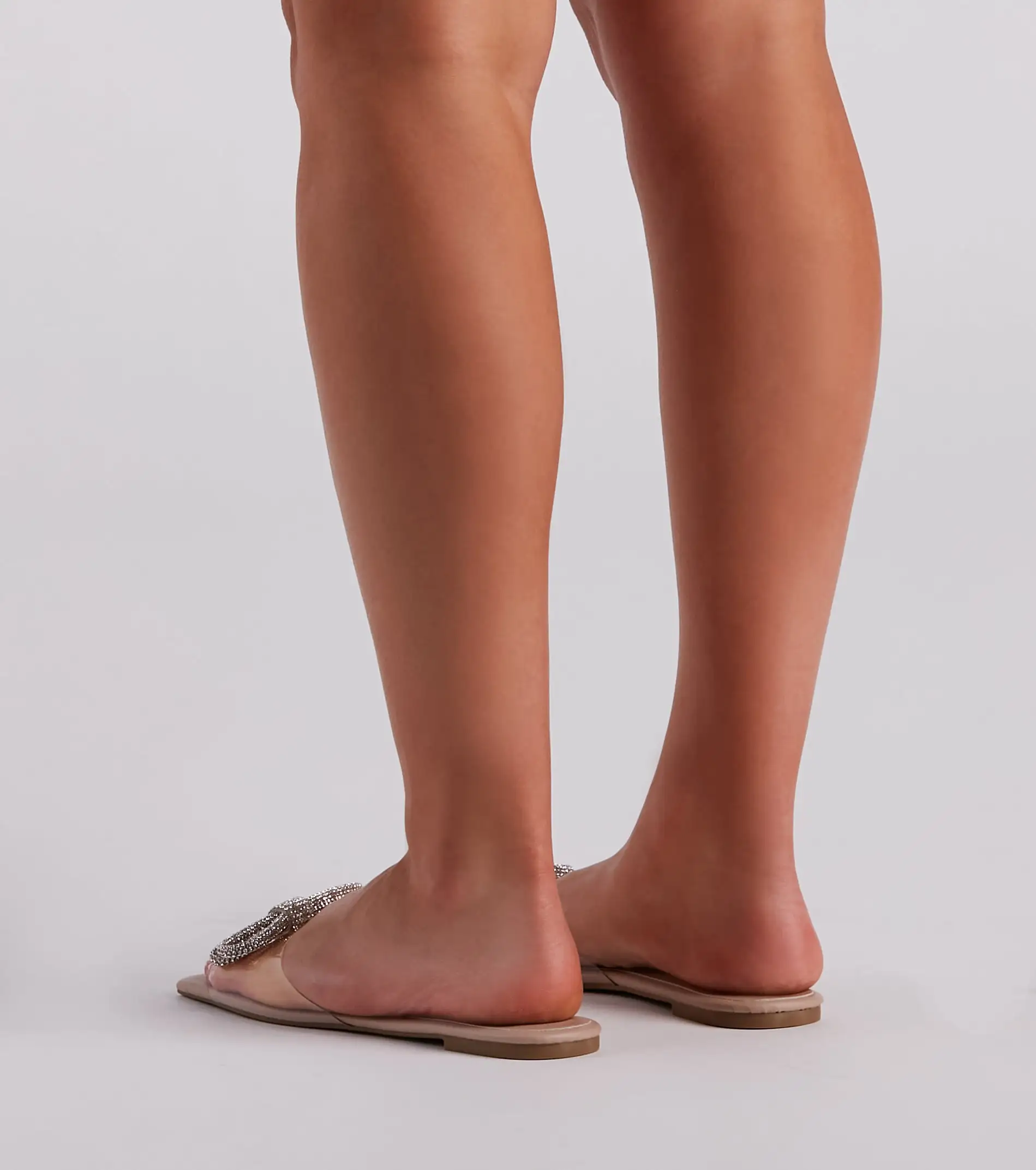 Windsor. A Little Bit Of Glamour Rhinestone Bow Sandals 6 Windsor. A Little Bit Of Glamour Rhinestone Bow Sandals - Image 4