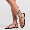 Windsor. Total Glam Vibe Rhinestone Lace-Up Sandals 1 Windsor. Total Glam Vibe Rhinestone Lace-Up Sandals -Bridal Dresses popular shop 07404 1135 1