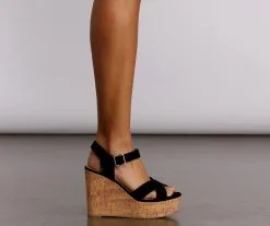 Windsor. Cross My Heart Cork Wedges 11 Windsor. Cross My Heart Cork Wedges -Bridal Dresses popular shop 07406 0132 5