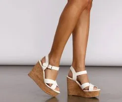 Windsor. Cross My Heart Cork Wedges -Bridal Dresses popular shop 07406 0133 3 630246c1 9b70 4b6d 909b ad3e44c39bff