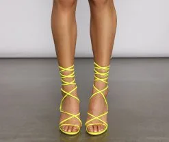 Windsor. Wrap Around Faux Leather Lucite Wedges -Bridal Dresses popular shop 07406 0245 3