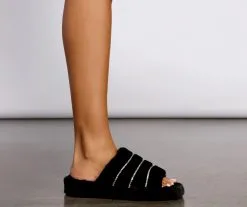 Windsor. Dazzle On Rhinestone Faux Fur Slides 21 Windsor. Dazzle On Rhinestone Faux Fur Slides -Bridal Dresses popular shop 07408 0036 5 3df590b1 2694 4372 aa56 192ebcea3f13